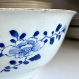 Blue porcelain East India Company salad bowl