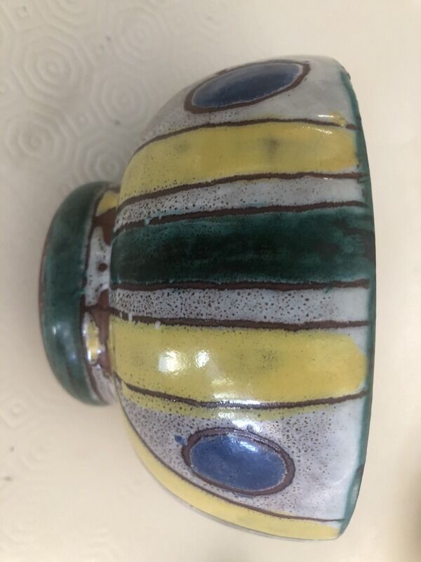 2 vintage 70s Vallauris bowls