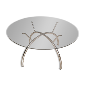 Table basse en verre