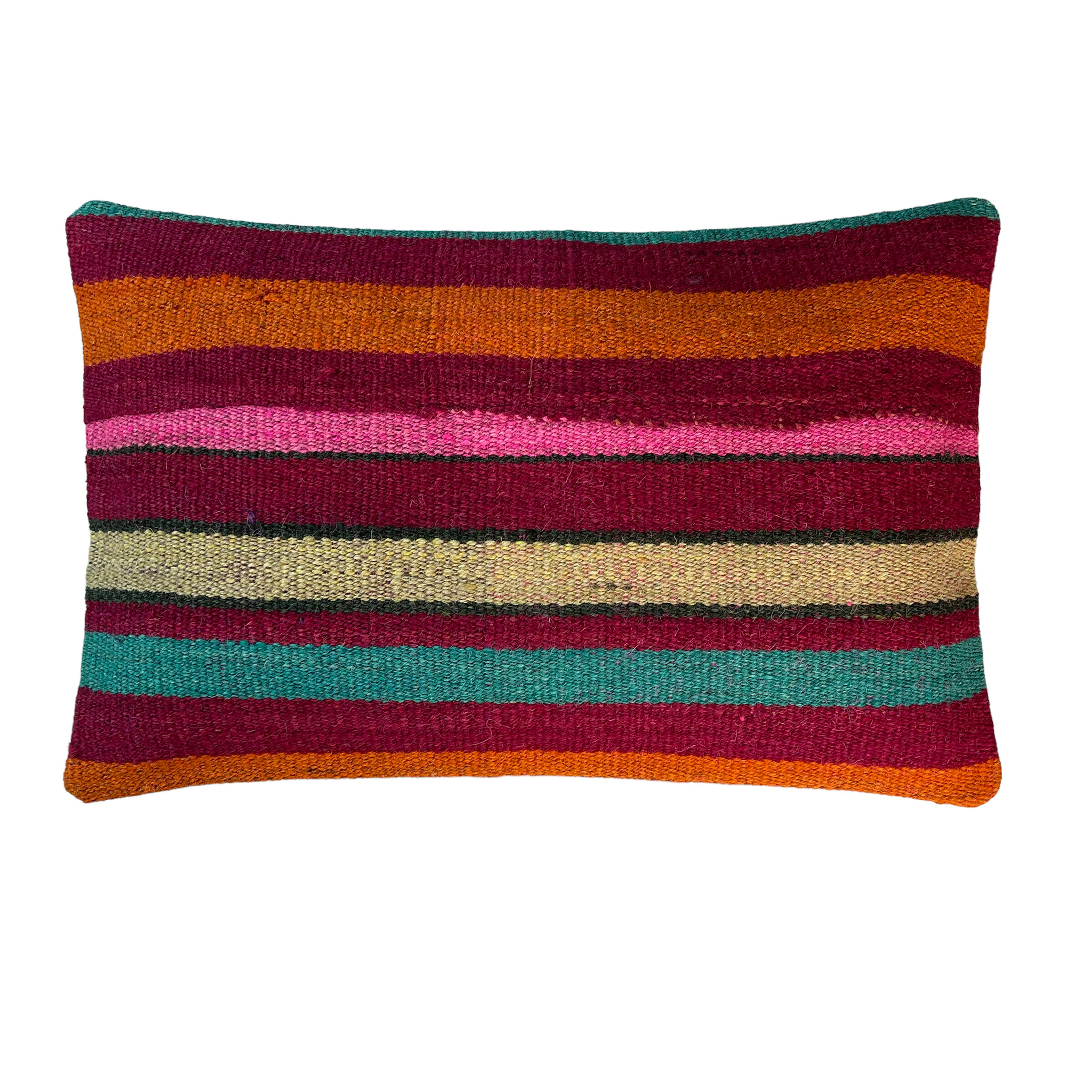 Vintage turkish handmade cushion cover , 30 x 50 cm