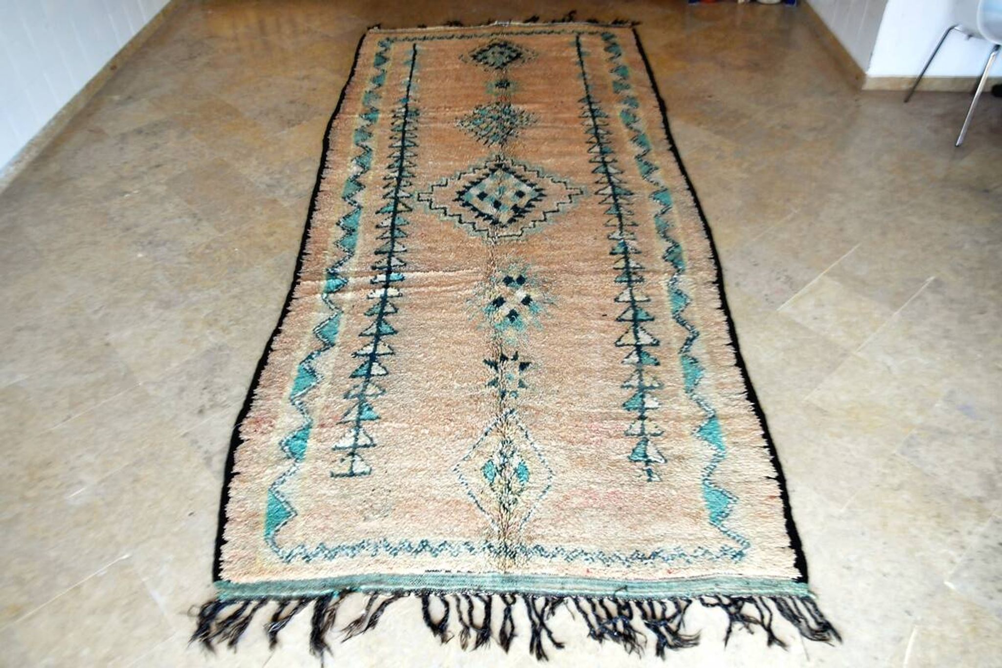 Vintage Boujaad rug 385 x 165 cm