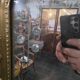 Antique Napoleon III gilded mirror