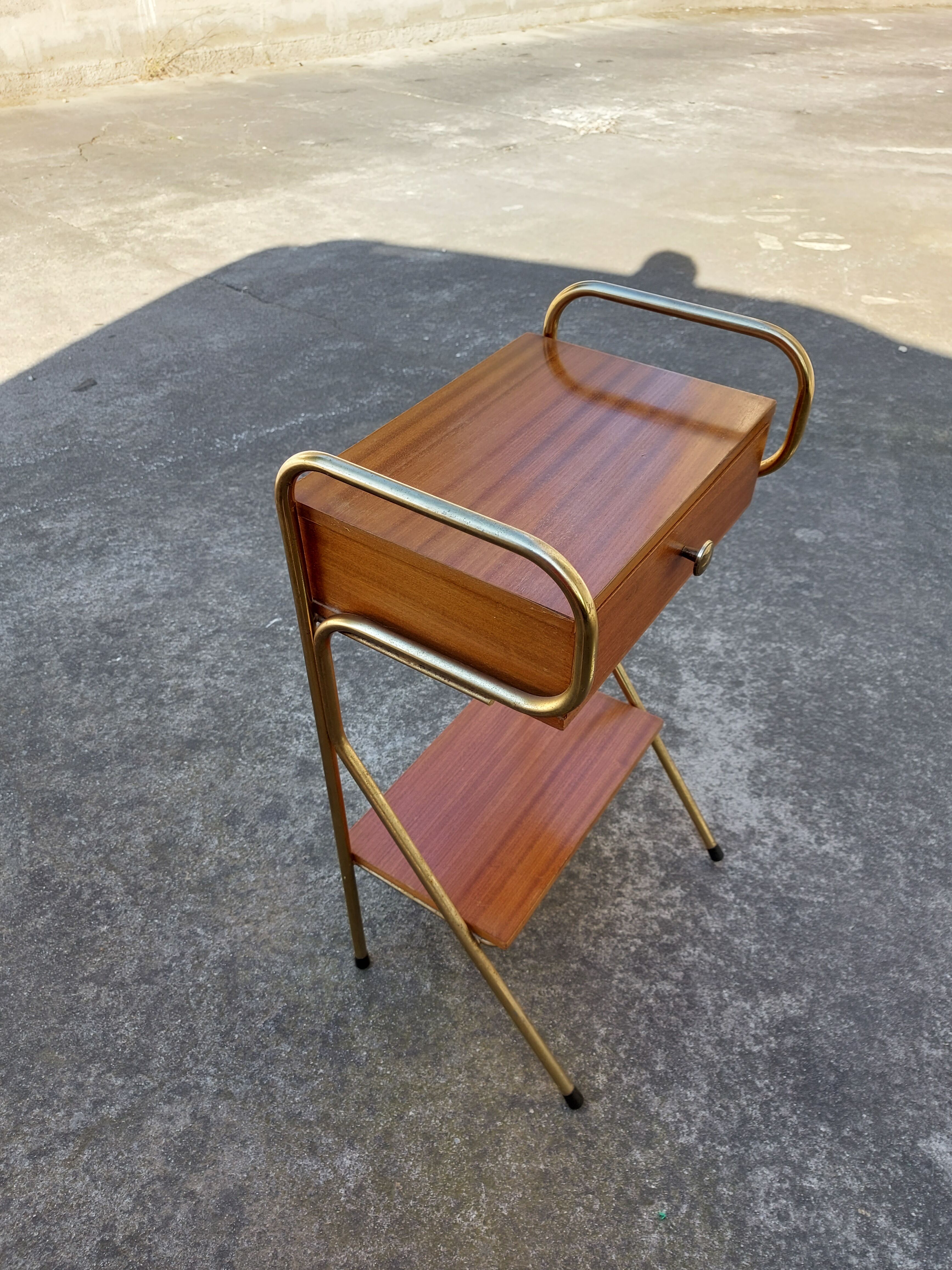 Vintage bedside table