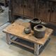 Fuzhou - Small antique Chinese coffee table in elm no. 5