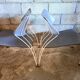 Pair of vintage Hasslo armchairs by Monika Mulder for Ikea 1990.
