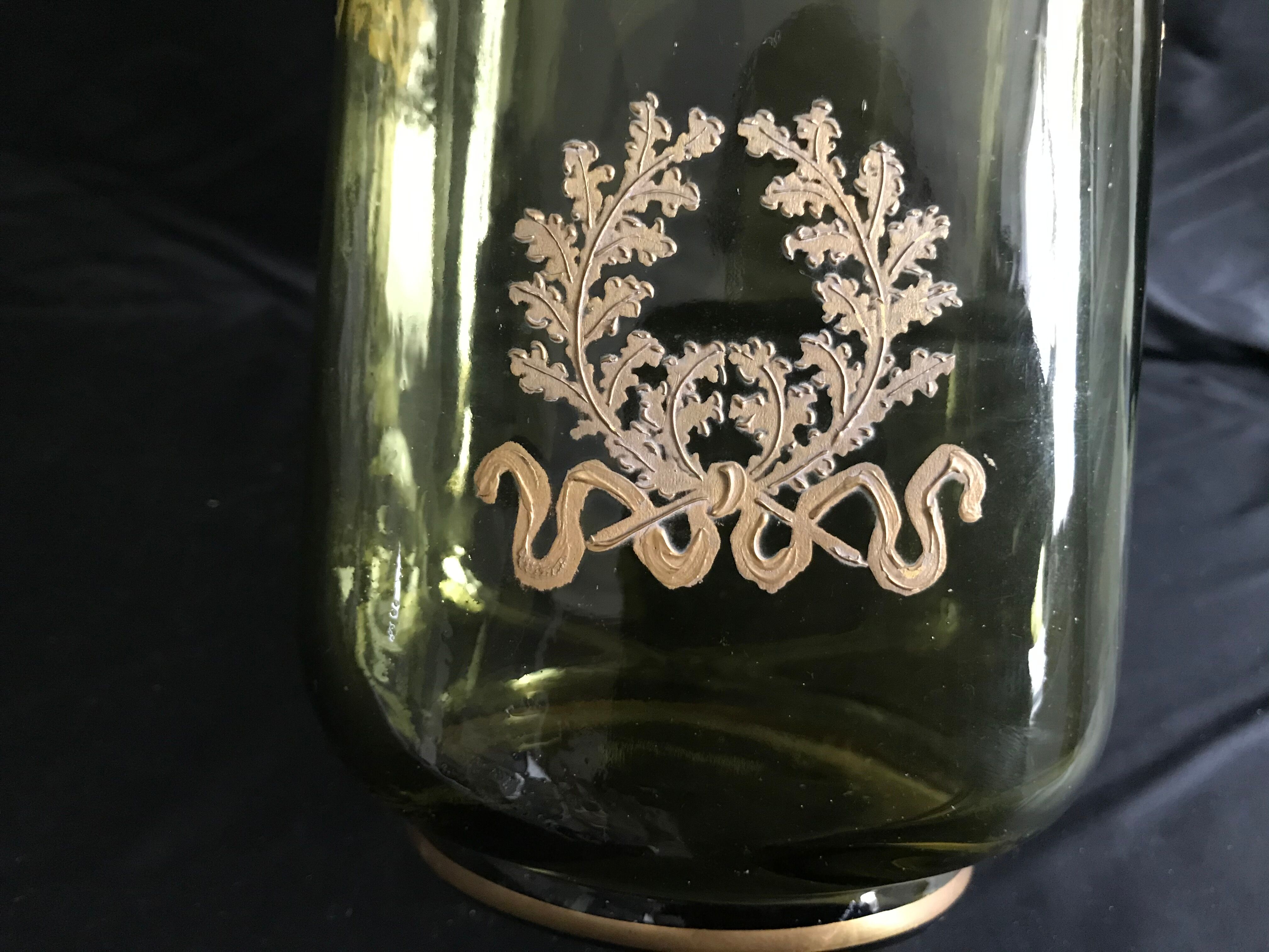 Glassworks of La Plaine Saint Denis vase François Theodore Legras (1839-1916)