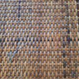 Pair of wicker and bamboo desks, Dal Vera, vintage