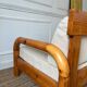 Fauteuil en pin massif esprit chalet