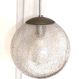 Vintage pendant lamp transparent sphere