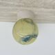 Thabur art deco marbled glass ceiling lamp , 1930s the Netherlands