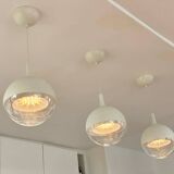 Trio of IKEA Väster pendant lights by K. Hagberg and M. Hagberg