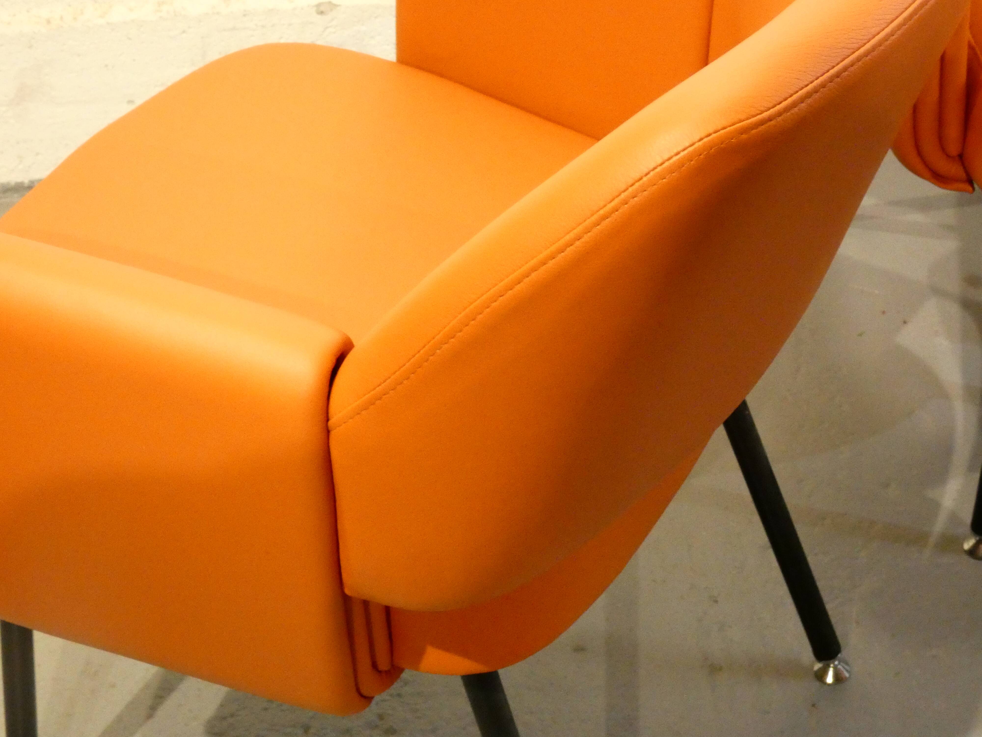 Armchairs model "Deauville", design by Marc and Pierre Simon, published by Airborne