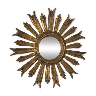 Golden sun mirror