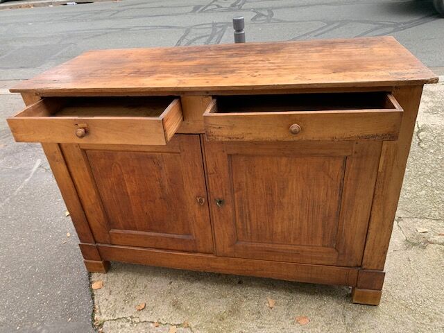 Antique solid wood sideboard
