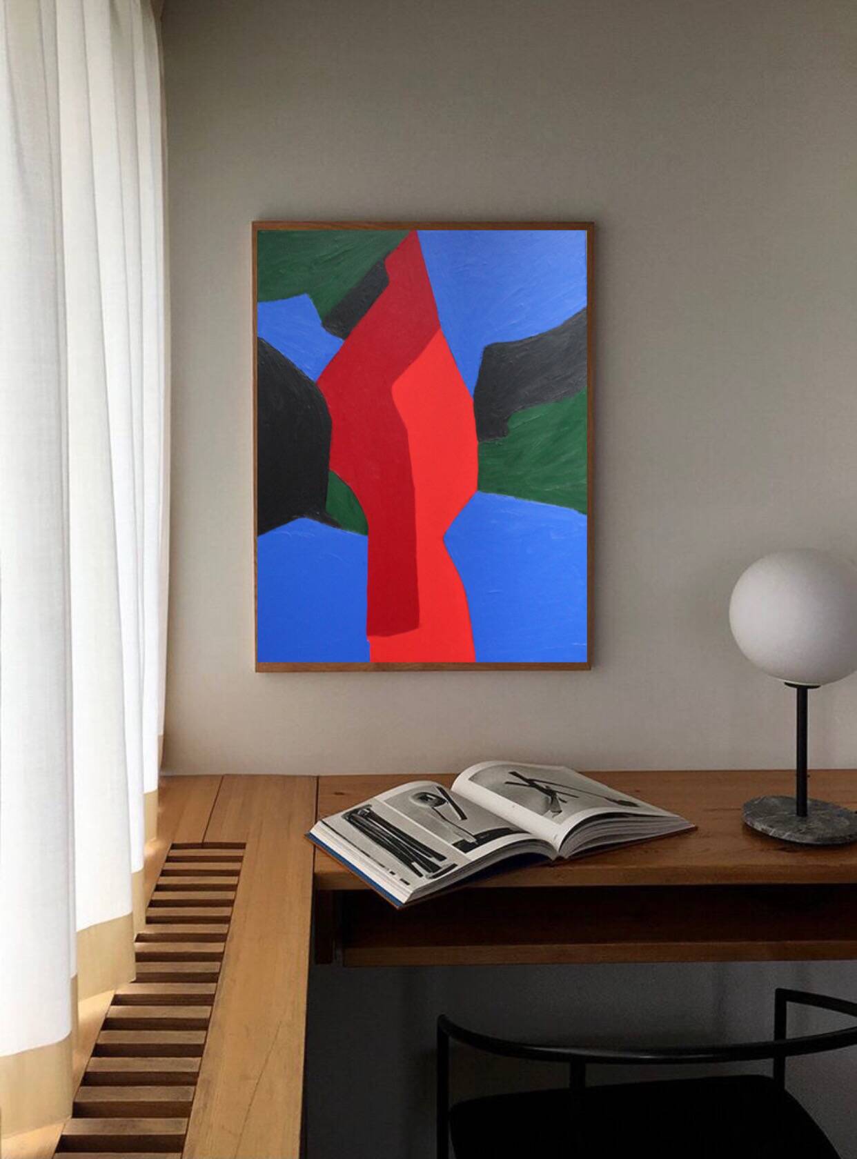 Composition abstraite contemporaine