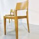 Danish beech dining chairs, 1980s, set of 6