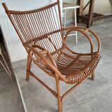 Rattan armchair