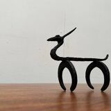 Animal sculpture, 1960s, wrought iron