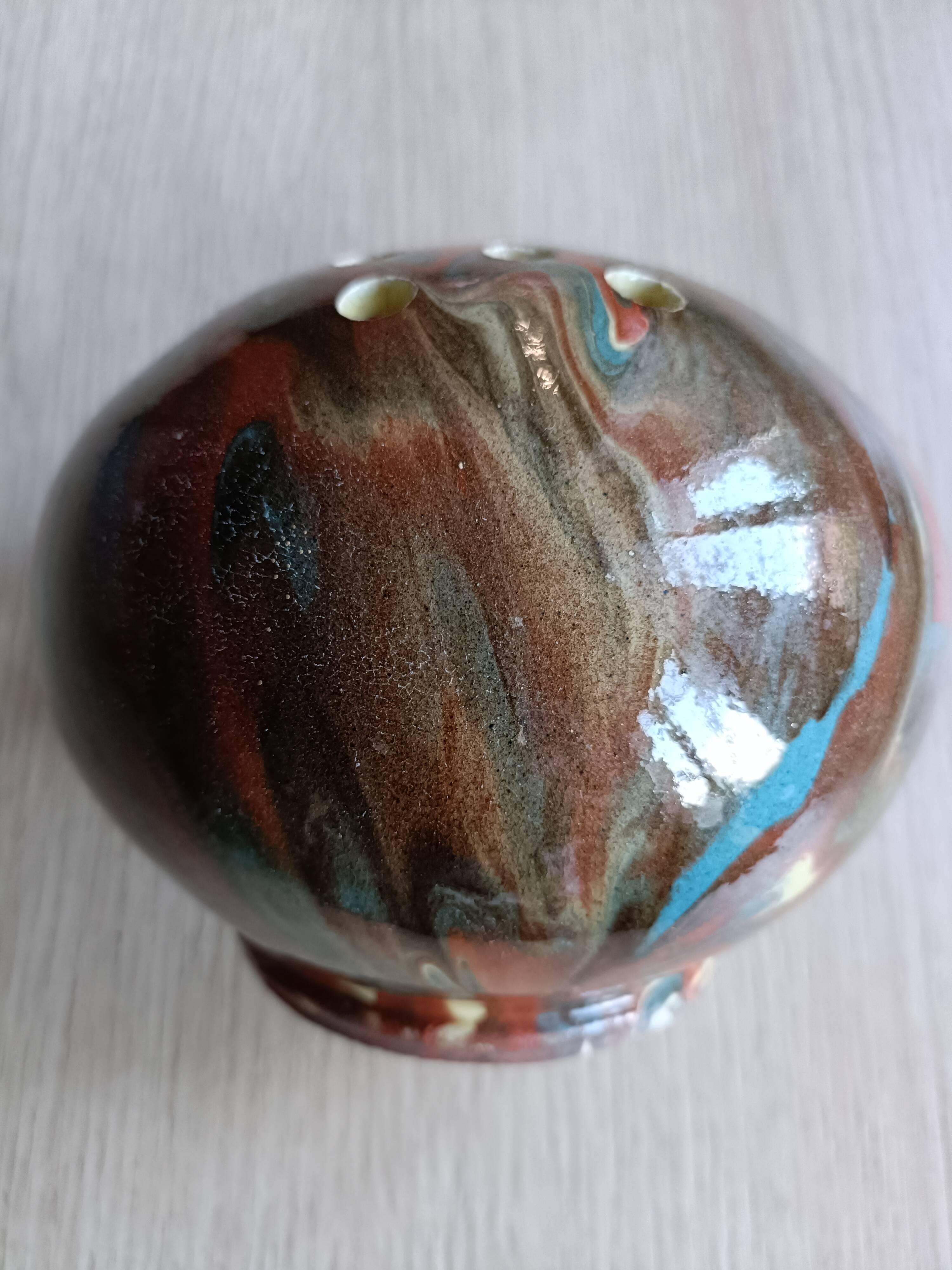 Spades flowers in mixed earth