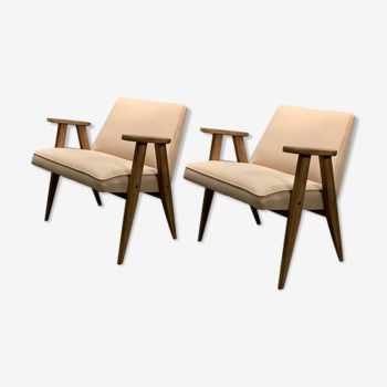 Pair of armchairs designed by Józef Chierowski 60