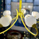 Luminaire spider vintage