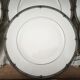 Set of 12 flat plates in English porcelain Wedgwood model Amherst.