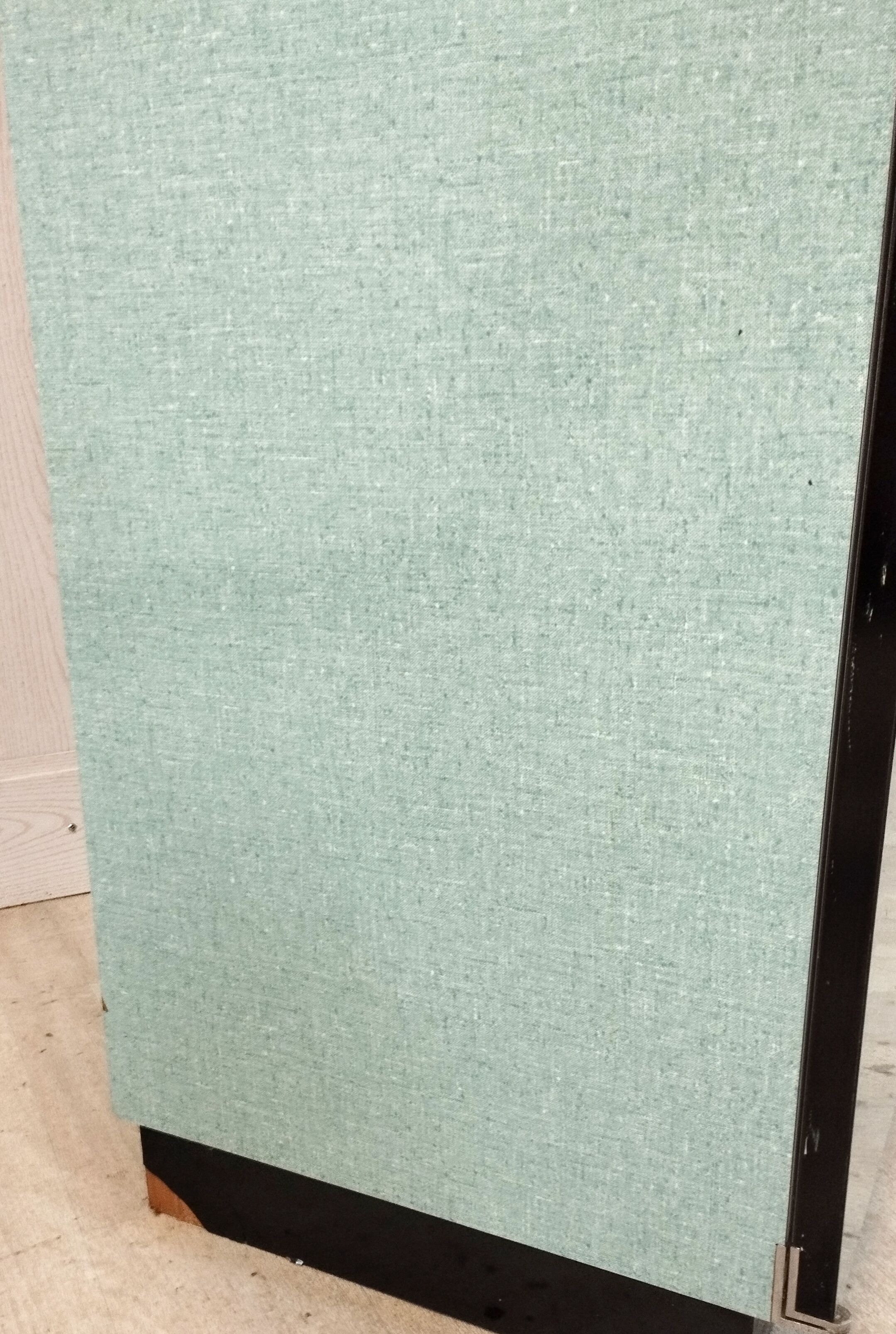 Vintage buffet in green formica