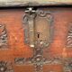 Antique Renaissance style chest in carved oak, 18th century