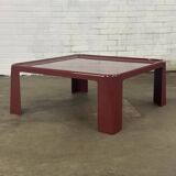 Amanta coffee table by Mario Bellini for B&B Italia in red