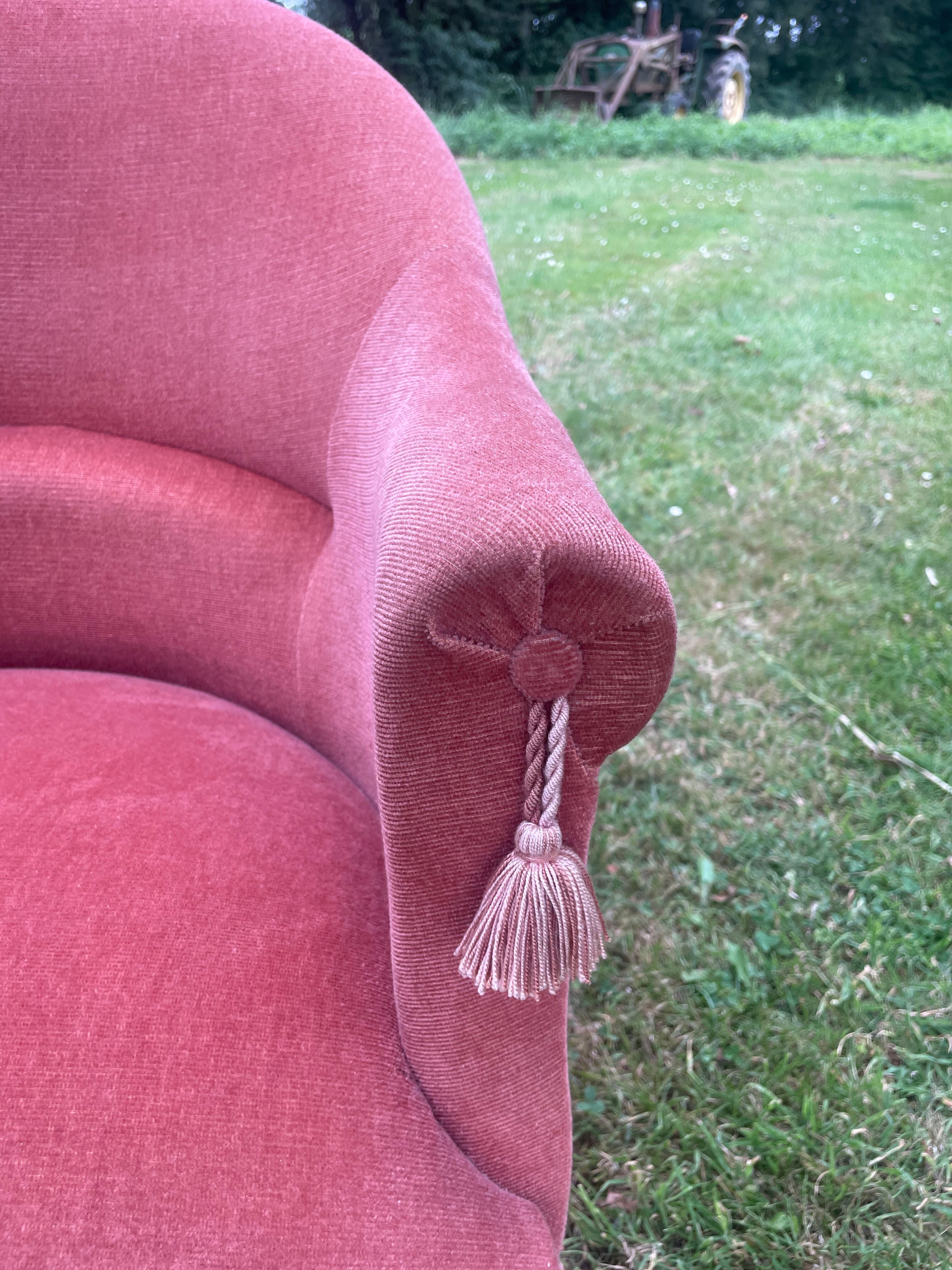 Armchair Toad old pink