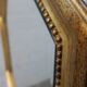 Vintage Deknudt regency mirror 70x80cm