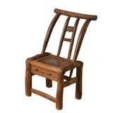Haizi – Antique Chinese children's chair in willow no. 10