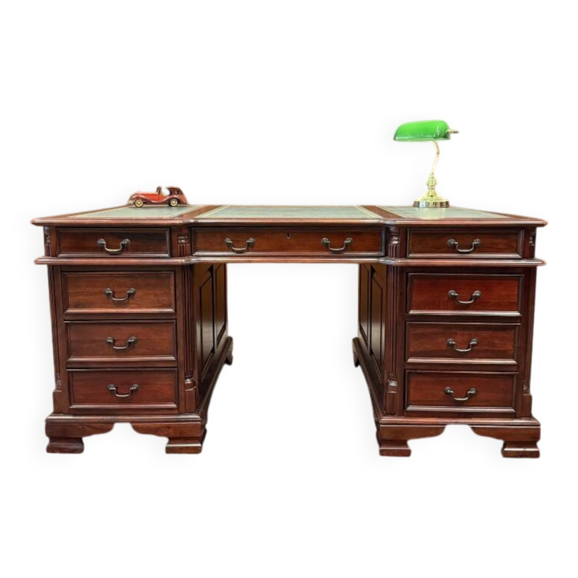 Classic English Mahogany Desk