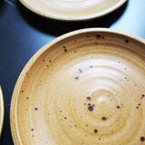 6 plates dessert in sandstone