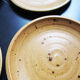 6 plates dessert in sandstone