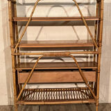 Rattan Bookshelf Drawer