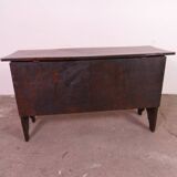 Petit coffre en bois antique en chêne