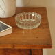 Antique walnut side table