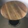 Mange debout, table haute industrielle