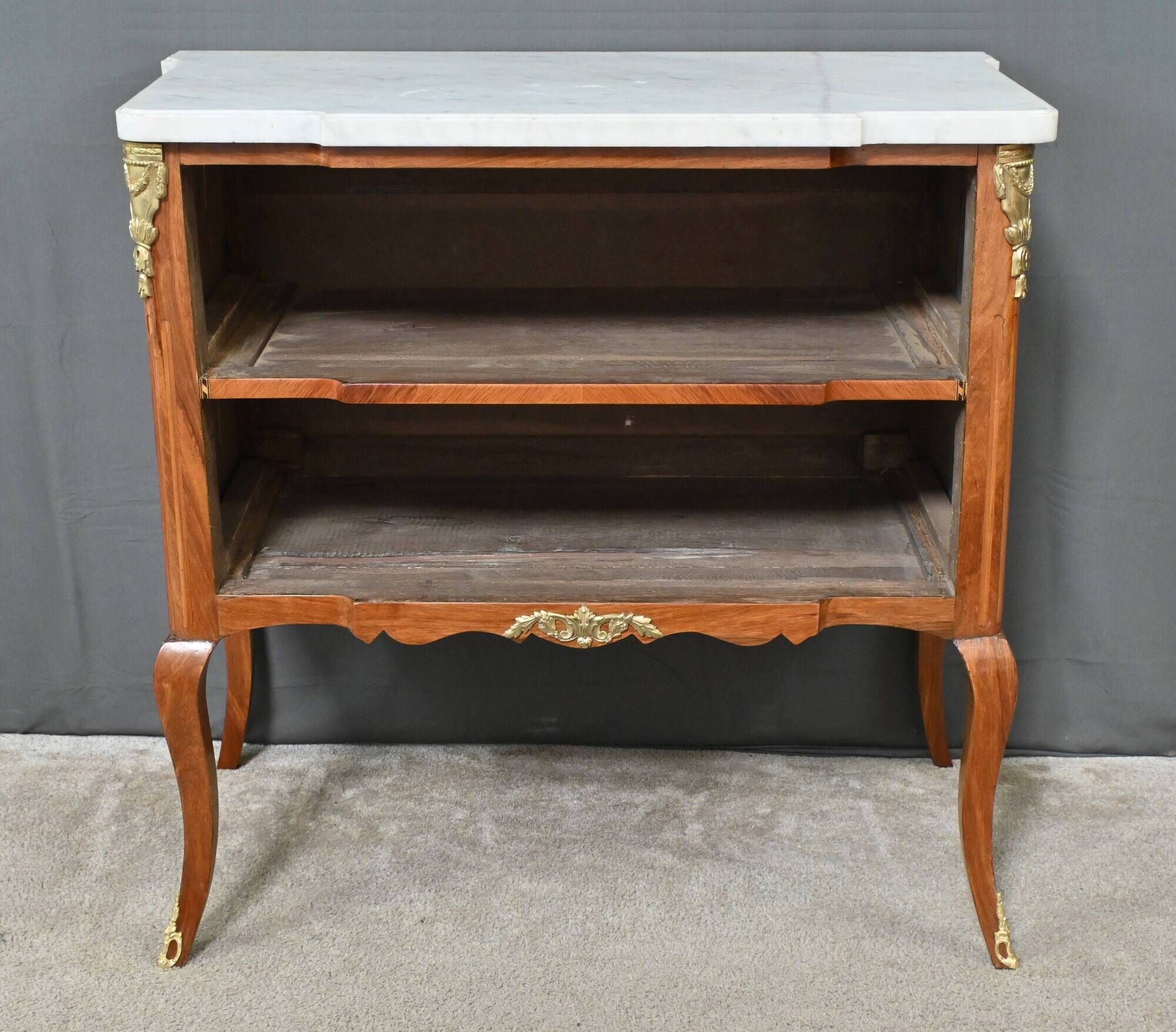 Petite Commode en Acajou, style Transition Louis XV / Louis XVI – Début XXe