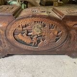 Chinese camphor wood chest Hong Kong 1939