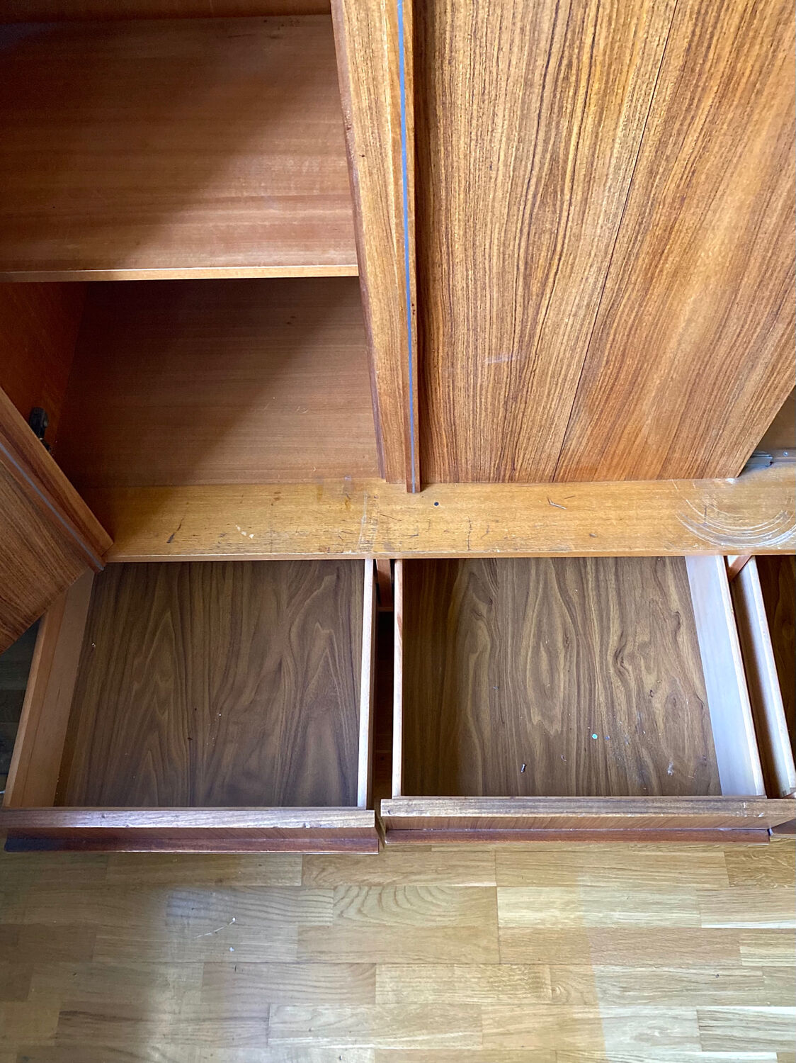 Wall unit / bookcase Italian Luigi Bartolini 1960