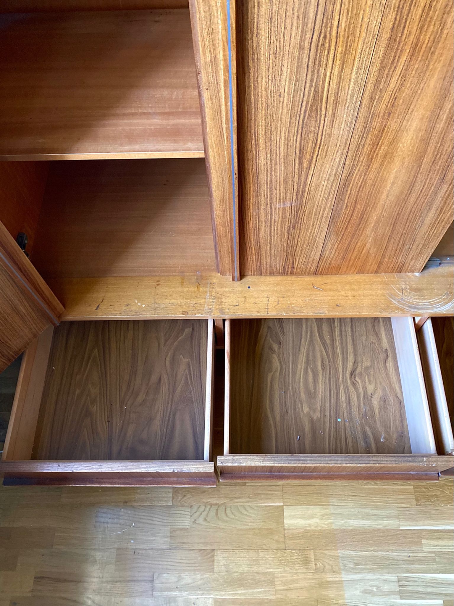 Wall unit / bookcase Italian Luigi Bartolini 1960