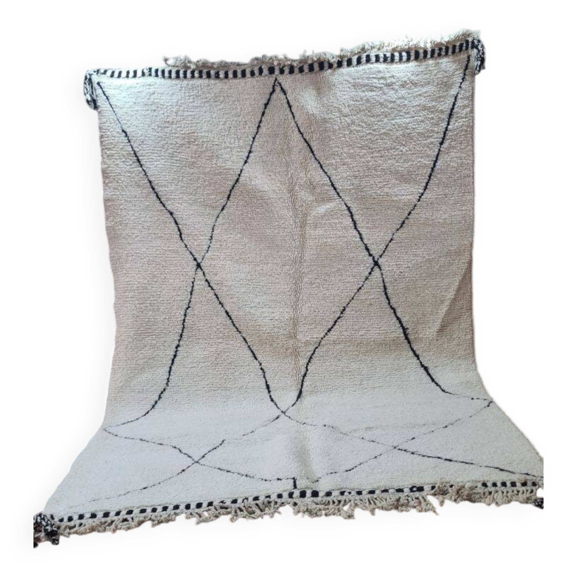 Handmade Berber wool rug 300X200 cm