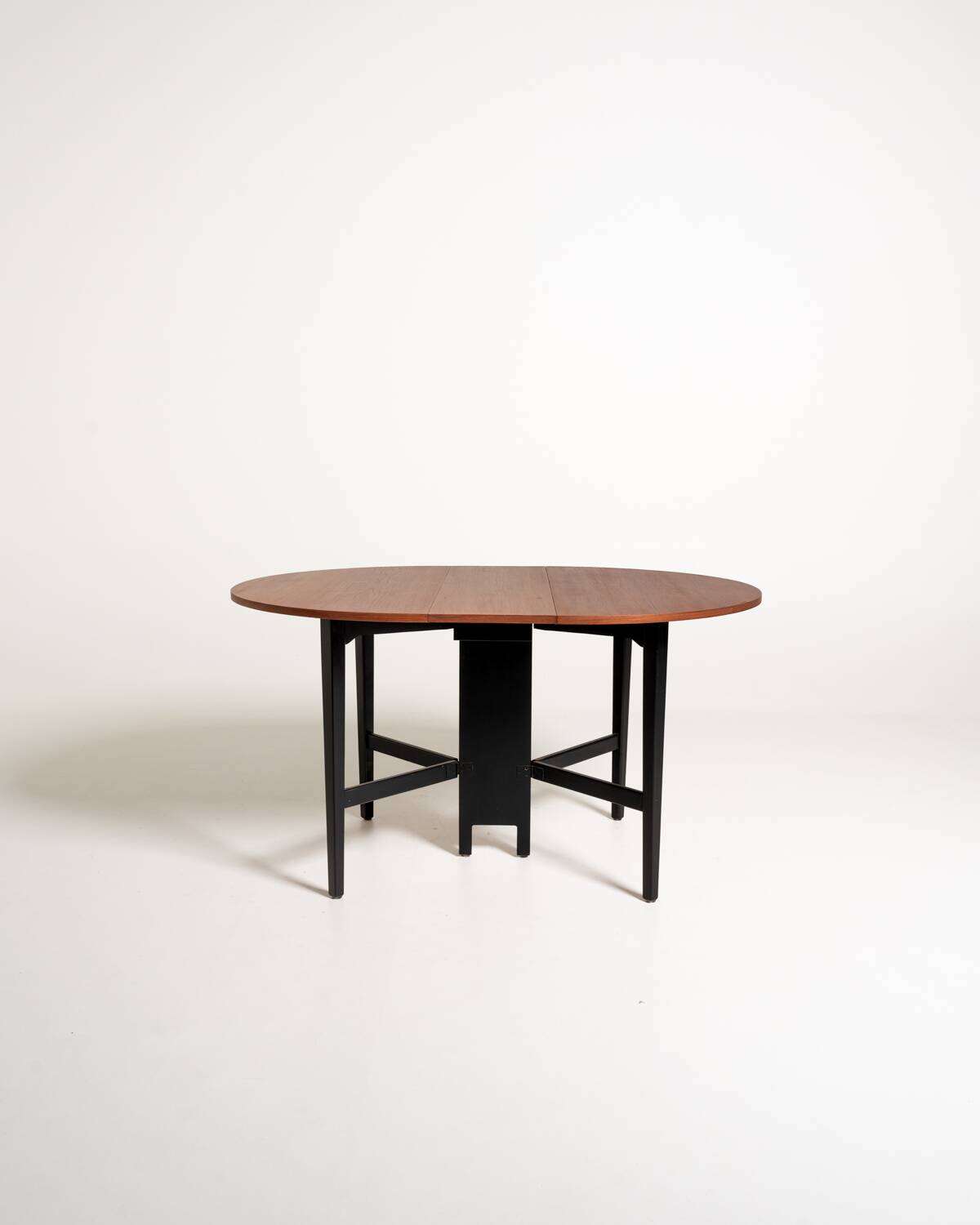Swedish “Slagbord” folding teak table, 1960s