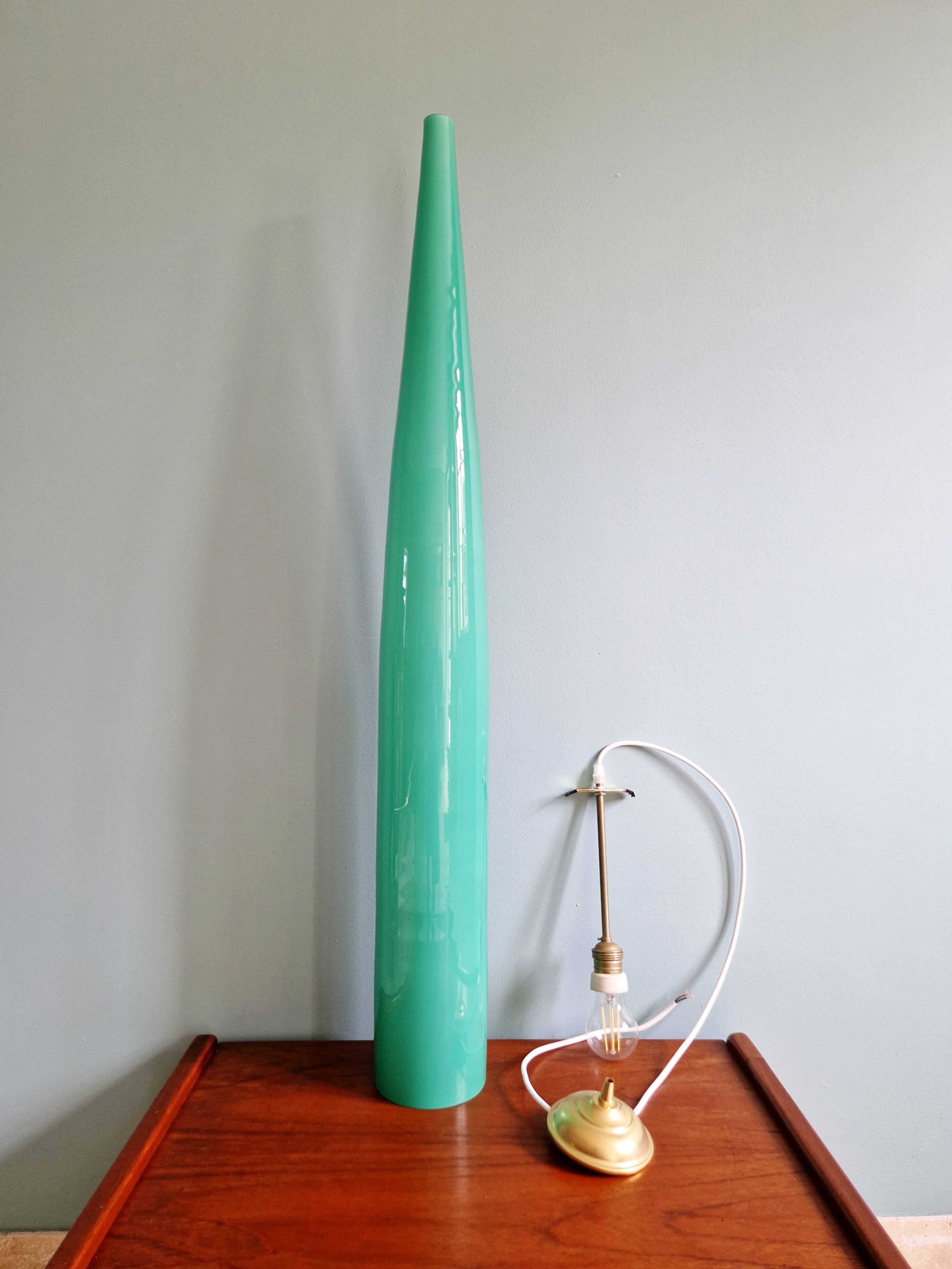 XXL Murano glass suspension trio, Alessandro Pianon, Vistosi, 1960