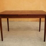 Scandinavian teak expandable dining table by Farstrup Mobelfabrik editions