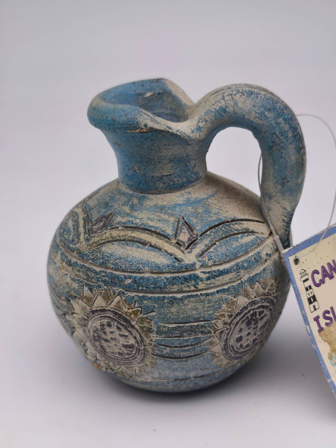 Decorative ceramic pitcher – Canary Islands