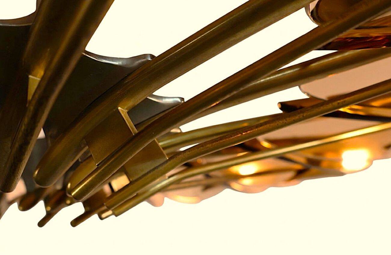 Dahlia Chandelier by Max Ingrand for Fontana Arte
