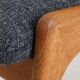 Fully restored Kurt Østervig / Rolschau Møbler “Wing Chair” armchair, mid-century Danish modern design, 1950s/1960s